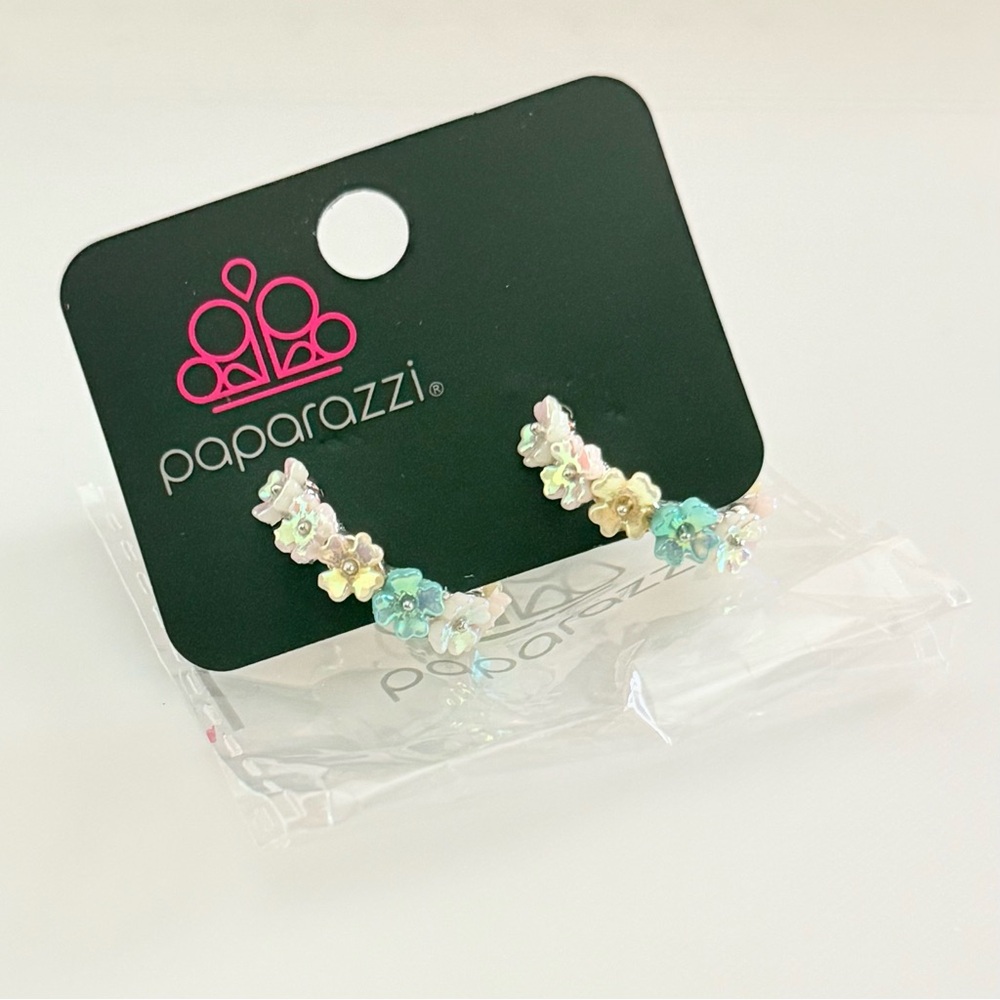 Paparazzi Multicolor Floral Earrings